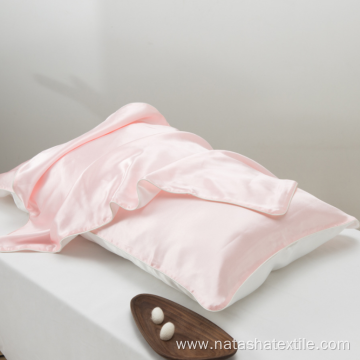 silk pure color single-sided envelope-style silk pillowcase